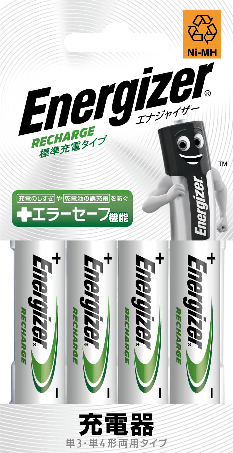 Energizer 充電器セット EC345PP(FX)