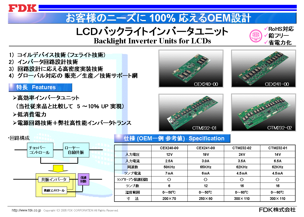 Fpdゾーン Flat Panel Zone バックライト用インバータユニット Back Light Inverter Unit For Lcd バックライト用インバータコイル Coil For Back Light Inverter Unit Lcdハイブリッドモジュール Lcd Hybrid Module Pdpハイブリッドモジュール Pdp Hybrid Fpdゾーン Flat Panel Zone バックライト用インバータユニット Back Light Inverter Unit For Lcd バックライト用インバータコイル Coil For Back Light Inverter Unit Lcdハイブリッドモジュール Lcd Hybrid Module Pdpハイブリッドモジュール Pdp Hybrid