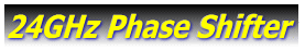 24GHz Phase Shifter 